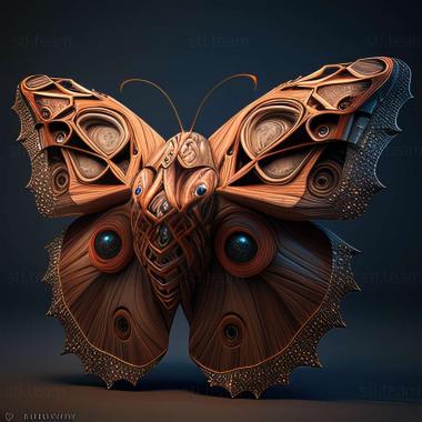 3D model Junonia orithya (STL)